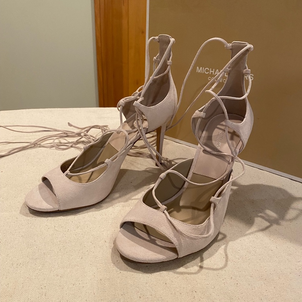 Michael Kors, Valerie, ballet, pink suede